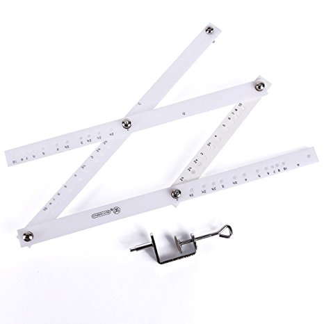 Sayhi High Quality Artists Plexiglass Pantograph Artist Drawing Tool Reducer Enlarger Recreate Copy 10 Times Scaling Ruler