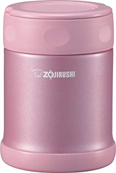 Zojirushi Stainless Steel Food Jar, 12-Ounce/0.35-Liter, Shiny Pink