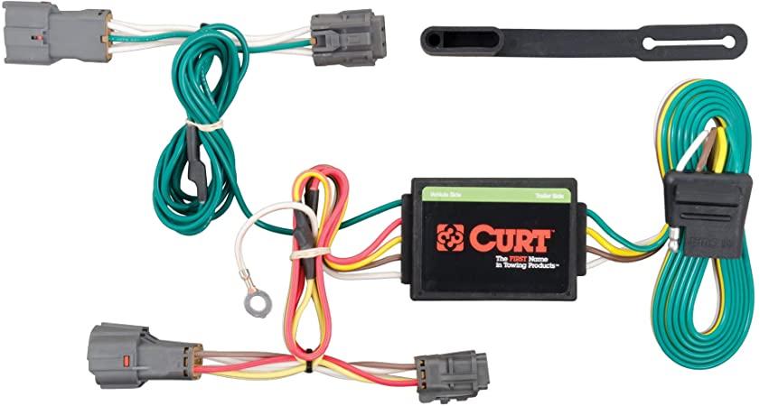 CURT 56222 Vehicle-Side Custom 4-Pin Trailer Wiring Harness, Select Kia Rondo, Soul