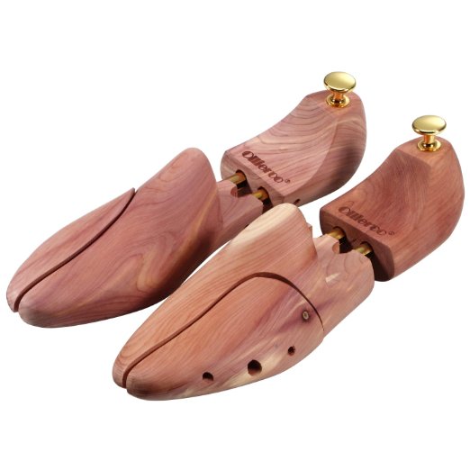 Ollieroo Mens Adjustable Shoe Tree Cedar Wood Shaper 10-11