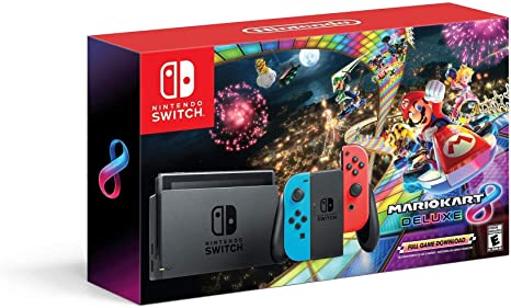 Nintendo Switch Mario Kart 8 Deluxe Accessories Bundle