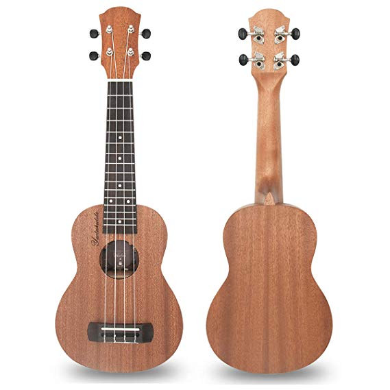 Professional 23 Inch Soprano Ukulele Sapele Rosewood Small Guitar For Kids Beginner