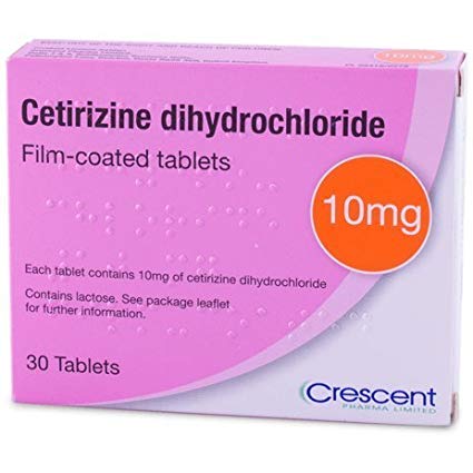 240 x 10mg Cetirizine (8 Months Supply) - One a Day hay Fever and Allergy Relief Tablets (8x30 Tablets)