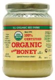 YS Organic Bee Farms Certified Organic Raw Honey 100 Unprocessed Unpasteurized - Kosher 32oz 2 Lbs Frustration Free Packaging