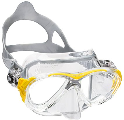 Cressi Eyes Evolution Dive Mask – Scuba Mask – Snorkeling Freediving Mask with Case – Made in Italy