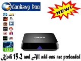 2015 new arrivals GooBang Doo M8S TV Box Amlogic S812 Quad Core Fully loaded Add-ons and KODI H265 Airplay Miracast 3D Blu-ray with GooBang Doo Cleaning Cloth