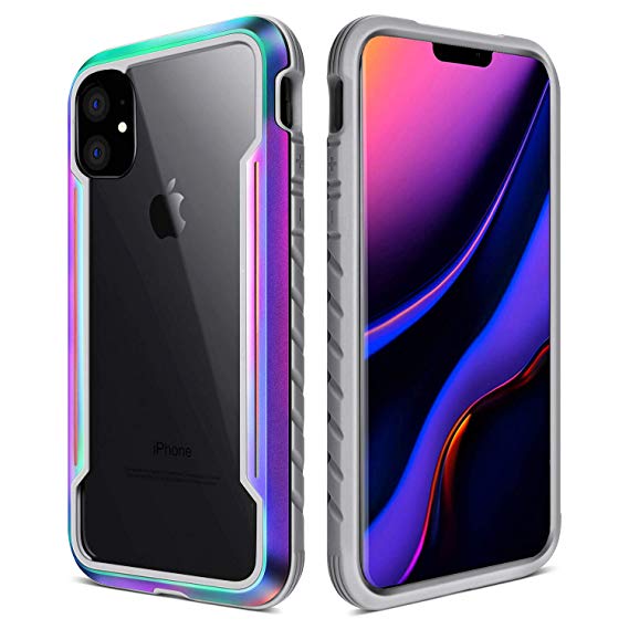 iPhone 11 Case, Heavy Duty [Military Grade] Shockproof Drop Protection Case for Apple iPhone 11 6.1 Inch (2019) (Multi-Colored)