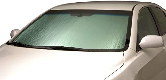 Intro-Tech NS-61 Custom Fit Windshield Sunshade for Select Nissan Murano Models, Silver