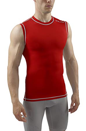 Sub Sports Mens Sleeveless Compression Top Base Layer Tank Top Vest