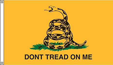 Valley Forge Flag 3 x 5 Foot Nylon Gadsden "Don't Tread On Me" Historical Flag