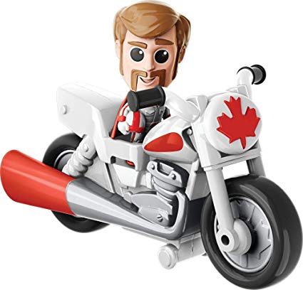 Disney Pixar Toy Story 4 Minis Duke Caboom and Stunt Bike