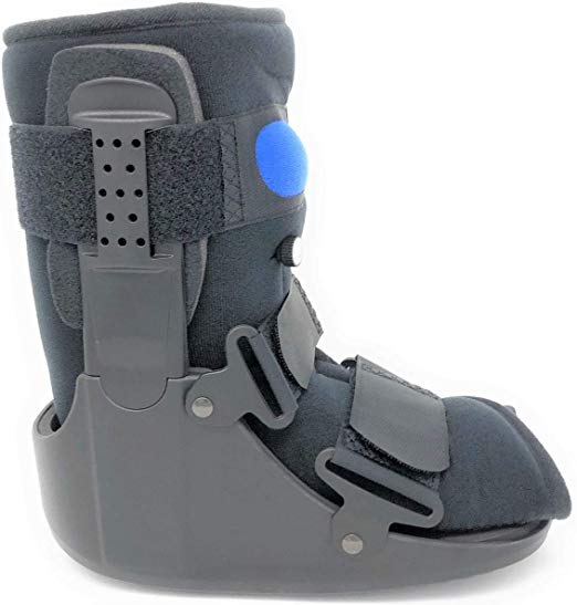Superior Braces Low Top, Low Profile Air Pump CAM Medical Orthopedic Walker Boot for Ankle & Foot Injuries(Small)