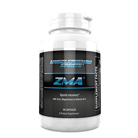 #1 ZMA® ZMA Supports Healthy Test Levels, Improves Sleep Quality, Increases Strength, Advanced Recovery From Workouts 90 Capsules