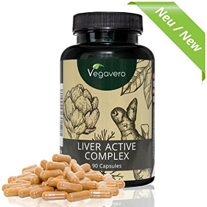 NEW: Premium Liver Care Complex for Liver Cleansing | 100% Plant-Based Formula with Dandelion Root, Choline. Chicory, Curcumin, and Artichoke | Liver Detox and Cholesterol Control | Alternative to Milk Thistle | 90 Capsules | Vegan & Vegetarian by Vegavero