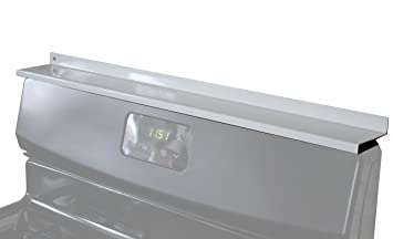 StoveShelf - White - 30" - Magnetic Shelf for Kitchen Stove, Spice Rack, Kitchen Storage Solution, Zero Installation …