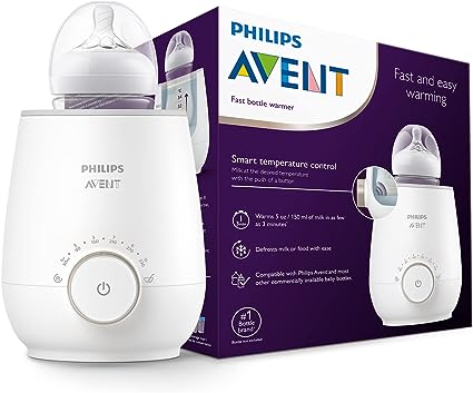 Philips Avent SCF358/00 Bottle Warmer for Quick and Even Heating of Milk and Baby Food, White