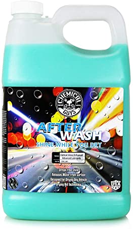 Chemical Guys CWS_801 After Wash Sprayable Gloss Boosting Car Wash Drying Aid (Helps Reduce Water Spots), 128 oz (1 Gallon)