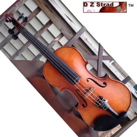 Maestro Old spruce Stradi Violin Full Size D Z Strad #509 Powerful tone Antique Varnish 4/4