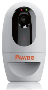 Pawbo Wi-Fi Pet Camera, 720P Interactive Wireless Pet Treat Cam & Treat Dispenser
