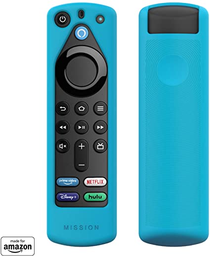 All New, Made for Amazon Remote Cover Case, for Alexa Voice Remote (3rd Gen) - Blue