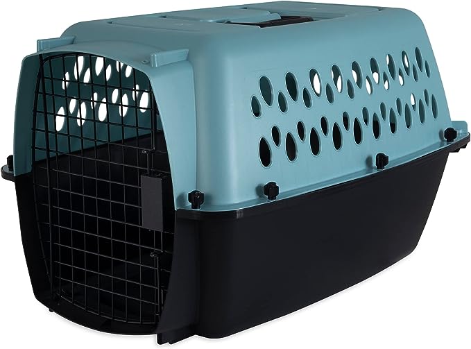 Petmate 21850 Vari 24-Inch Pets Kennel, 15-20-Pound, Sprout/Coffee Ground