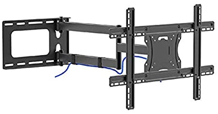 Mount Plus MP-L28-600 Long Arm Full Motion TV Wall Bracket with 29 inch Extension Articulating Arm | Fits Screen Sizes 32 to 70 Inch (29" Extension Dual Stud 32" to 70")