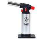 Vie De Chef Creme Brulee Culinary Butane Torch - Professional Kitchen Use - The Perfect Blow Torch for Brazing and Cooking - Create Delicious Foods And Desserts - -Lifetime Guarantee - Recipe Ebook Included