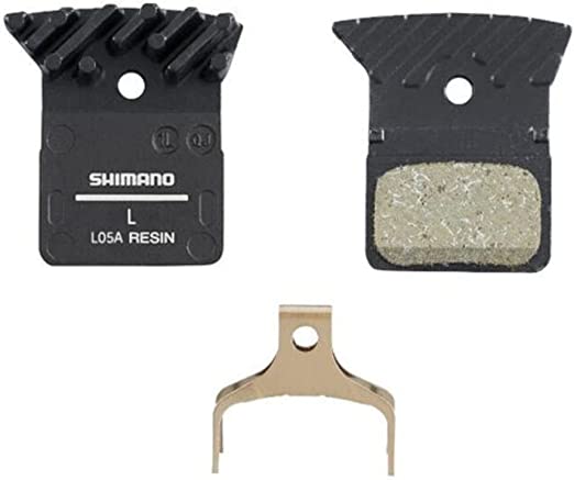 SHIMANO L05A-RF Resin Disc Brake Pads with Fin