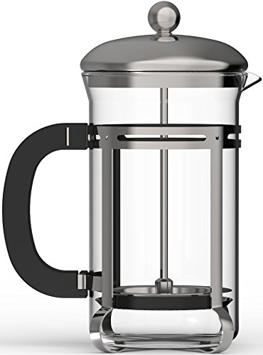 Coffee and Espresso Maker ZYK French Press Coffee Maker 16 Ounce 4 Cups 4 Ounce Each