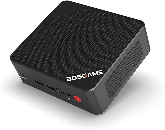 BOSGAME P1 Gaming Mini PC Ryzen 7 5700U 32GB RAM 1TB SSD W11OS Triple 4K Displays Mini Computers, Micro PC Dual HDMIx2 Type-C, WiFi 6E, BT5.2, Support PS3 Game by RPCS3