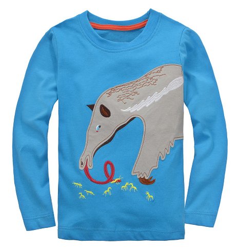 Fiream Cartoon Cotton Long Sleeve childs T-shirt