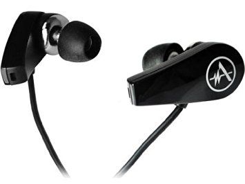 Andrea Electronics 3D Surround Sound Recording Ear Buds SB-205B, Black