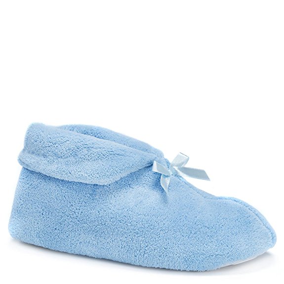 MUK LUKS Women's Micro Chenille Slipper Bootie