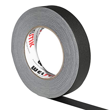 WELSTIK Gaffer Tape 1 Inch Black 1"X 60 Yards-Heavy Duty Gaffers Tape for Cables,Photography,Theater Stage Setup,Interior Design,Residue Free,Non Reflective,Easy to Tear