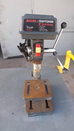 Craftsman 8" Drill Press 3 Speed, 1/3 HP T26875