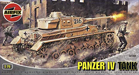 Airfix A02308 Panzer IV Tank 1:76 Scale Series 2 Plastic Model Kit