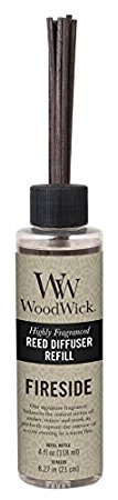 FIRESIDE WoodWick 4 oz Refill for Reed or Spill Proof Diffusers