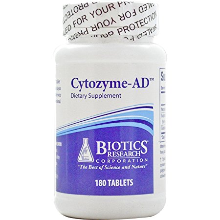 Biotics Research Cytozyme-AD -- 180 Tablets