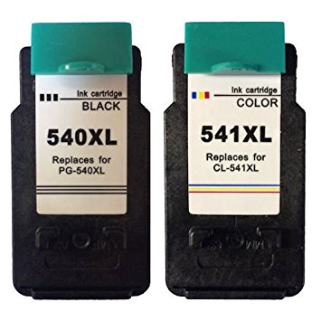 Ink Jungle PG540XL Black & CL541XL Colour Remanufactured Ink Cartridge For Canon PIXMA MG3650 Inkjet Printers