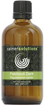 Calmer Solutions Patchouli Dark 100% Essential Aromatherapy Oil 100ml