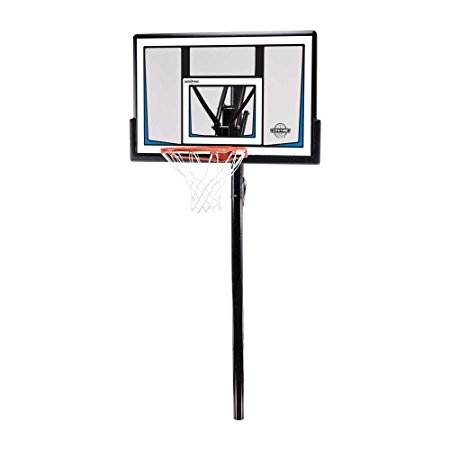 Lifetime 90084 In Ground Basketball System, 50 Inch Shatterproof Backboard