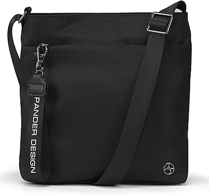 Pander Nylon Small Women's Crossbody Bag Purse with Adjustable Shoulder Strap, Perfect Travel Accessory for Any Women.