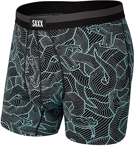 SAXX Men's Underwear – SPORT MESH Boxer Briefs with Built-In BallPark Pouch Support – Workout Underwear for Men, Fall 2021