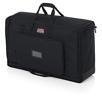 Gator Cases Padded Nylon Dual Carry Tote Bag for Transporting (2) LCD Screens, Monitors and TVs Between 27" - 32"; (G-LCD-TOTE-MDX2)