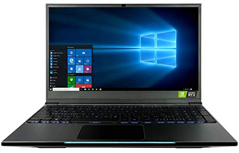 CUK Model Z Gaming Laptop (Intel i7-8750H, 32GB RAM, 1TB NVMe SSD   1TB HDD, NVIDIA GeForce RTX 2070 8GB Max-Q, 15.6" Full HD 144Hz, RGB Keyboard, Windows 10 Home) Slim Gamers Notebook Computer