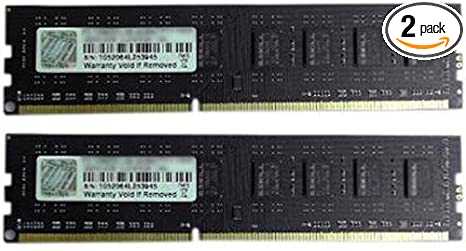 G.Skill 8GB DDR3 PC3-10600 1333MHz CL9 NT Series Desktop dual channel memory kit (2x4GB)