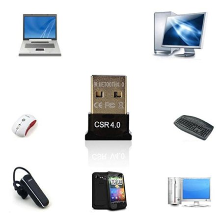 GBSELL Mini USB Bluetooth V4.0 Dongle Dual Mode Wireless Adapter For Laptop PC