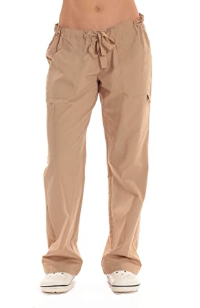 Just Love Cargo Solid Scrub Pants for Women