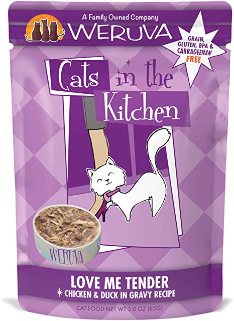 Weruva Cats in the Kitchen Grain-Free Wet Cat Food Pouches