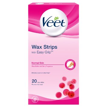 Veet Wax Strips for Normal Skin - Pack of 20